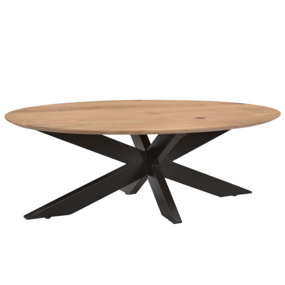 Oslo salontafel ovaal 130 cm van het woonmerk Livingfurn