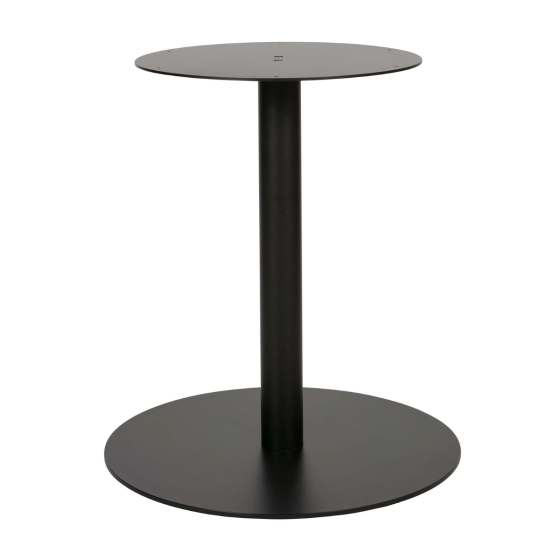 Tablo onderstel ronde poot metaal zwart van het woonmerk Woood