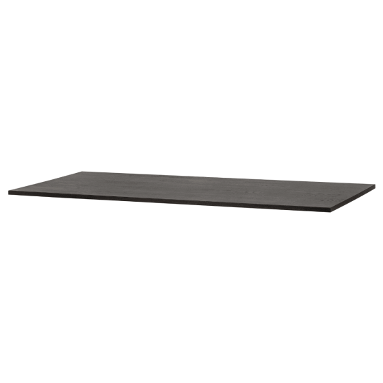 Tablo tafelblad eiken blacknight 160x90 cm van het woonmerk Woood.