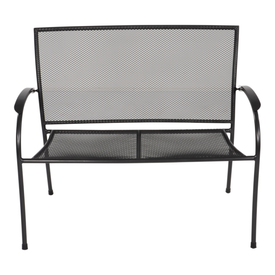 Tuinbank Nordic 105 cm - zwart