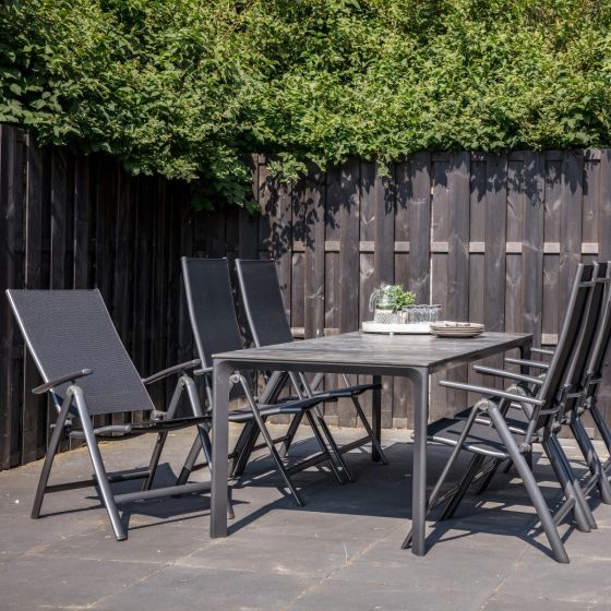Terrasstoel Romano verstelbaar