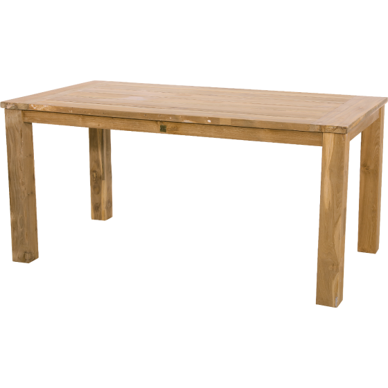 Tuintafel recycled teak 180x90 cm - naturel