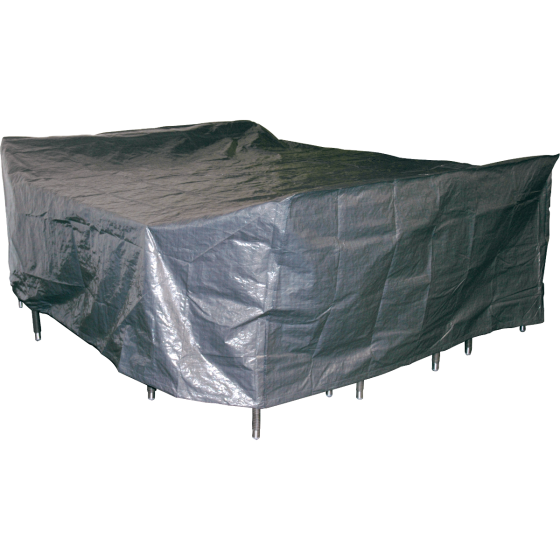 Beschermhoes zitgroep groot 300x250cm - grijs