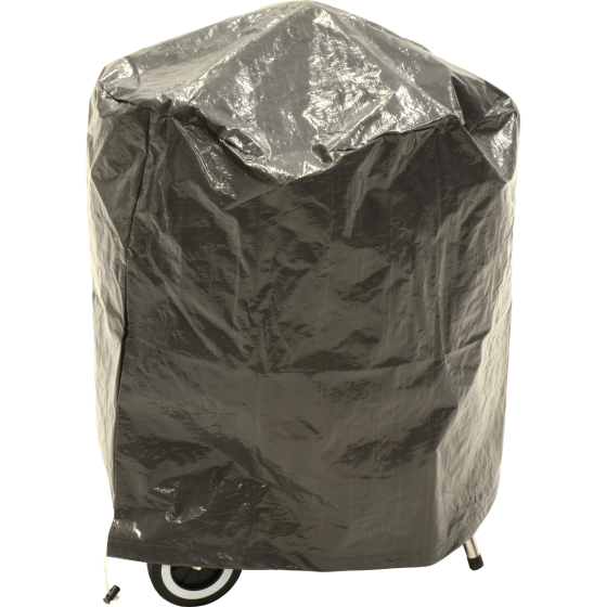 Beschermhoes BBQ rond - grijs