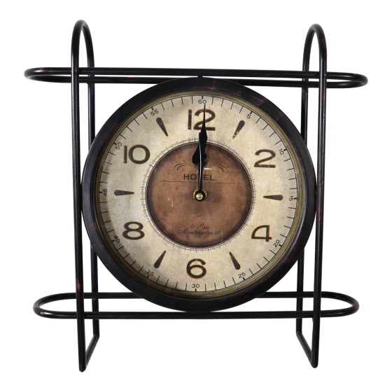 Edinburgh tafelklok 38x38x10cm