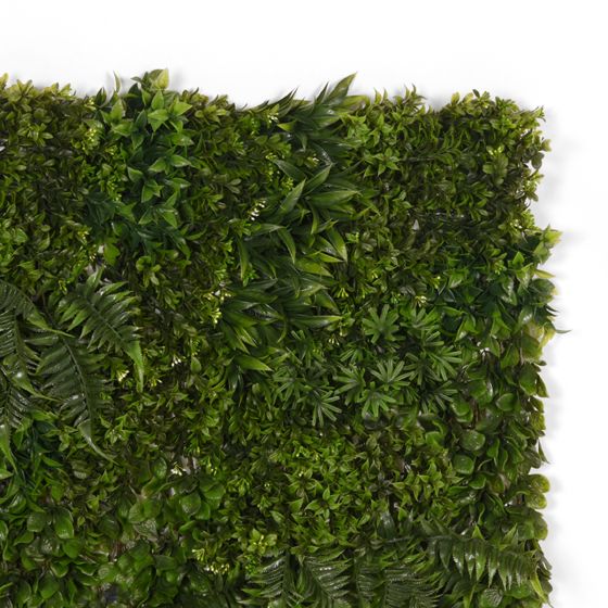 Panel wanddecoratie kunststof - groen