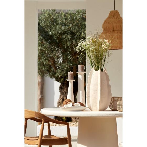 Kelapa vaas deco Ø31x53 cm