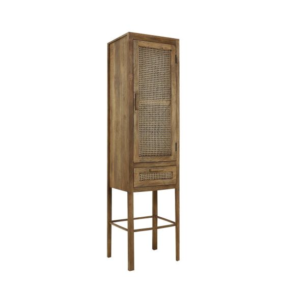 Nipas wandkast met lade - hout