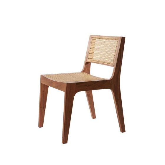 Melaky eetkamerstoel - hout bruin/naturel