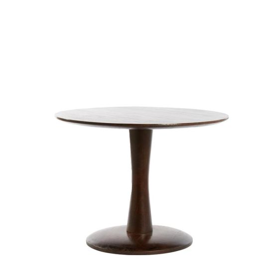 Puglia ronde bijzettafel Ø60 cm - hout