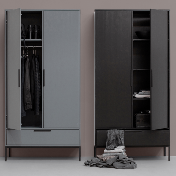 Adam 2-deurs kast grenen