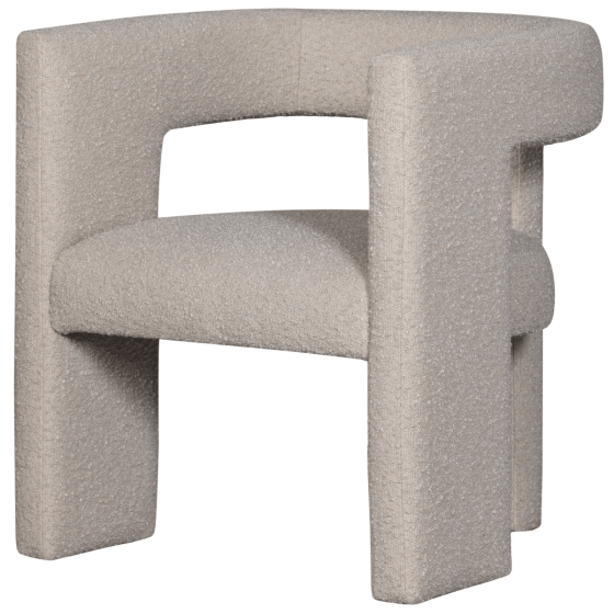 Tiwa fauteuil bouclé - beige