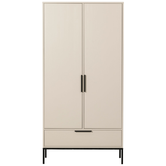 Adam 2-deurs kast - grenen dust