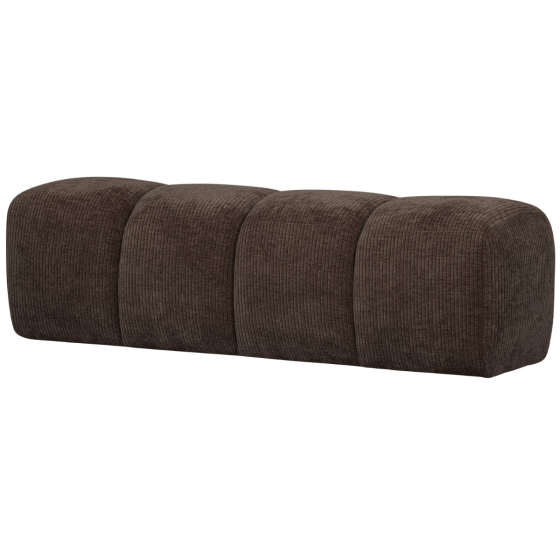 Mojo eetbankje 164 cm geweven ribstof