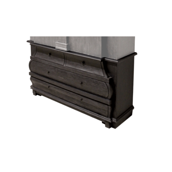 Durham dressoir 160x52x80 teakhout zwart van het woonmerk HSM Collection