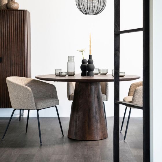 Eettafel Aron rond - Ø130 cm