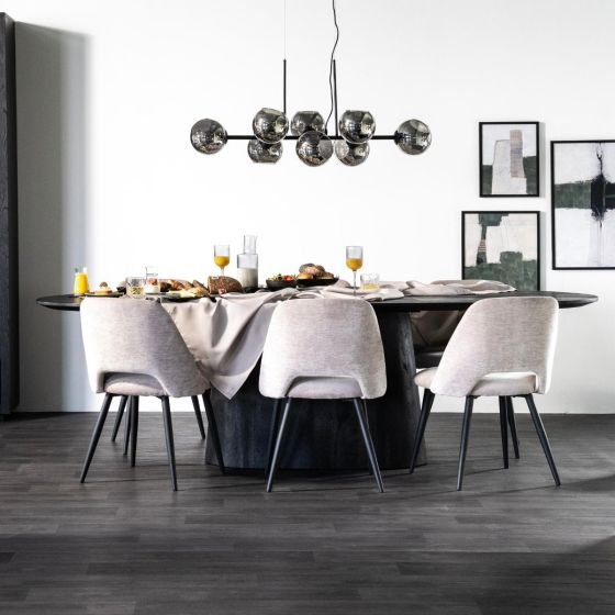 Eettafel Aron ovaal 250x110 cm