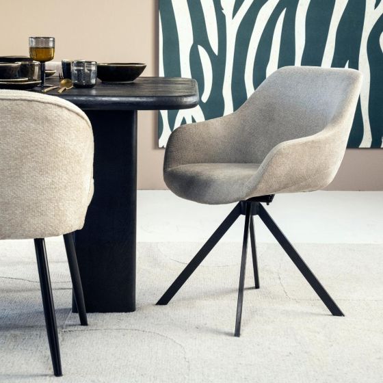 Draaibare eetkamerstoel Mamé