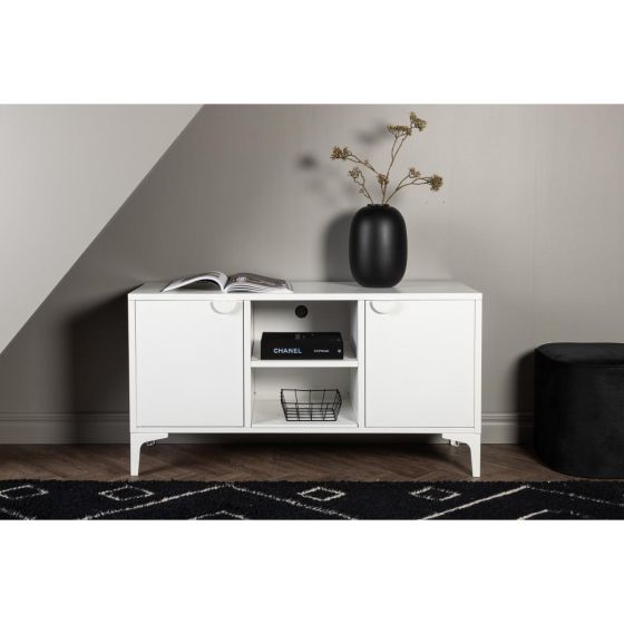 Salvo TV-meubel - 120 cm - wit