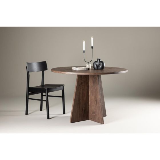 Nara ronde eettafel - ø110 cm - mokka