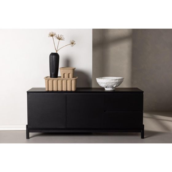 Niko dressoir - 138 cm - zwart