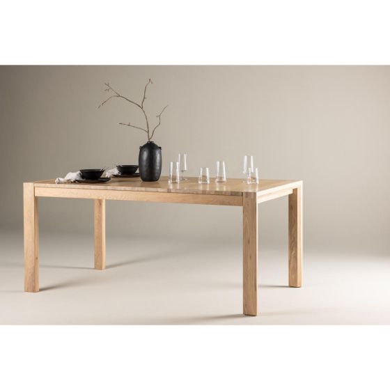 Tova uitschuifbare eettafel - 170/210/250 x 95 cm - whitewash