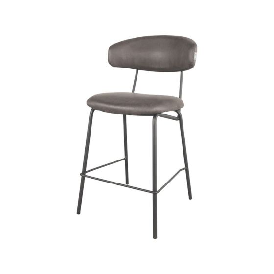 Zack barkruk 53x57x95cm micro suede