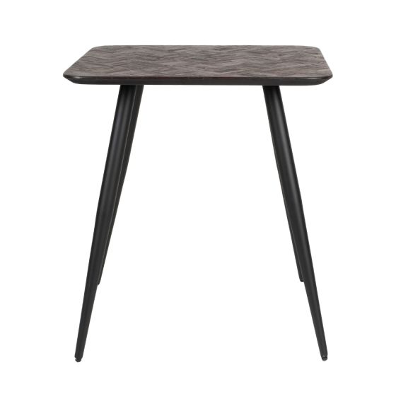 Brianna bistro tafel - donkerbruin