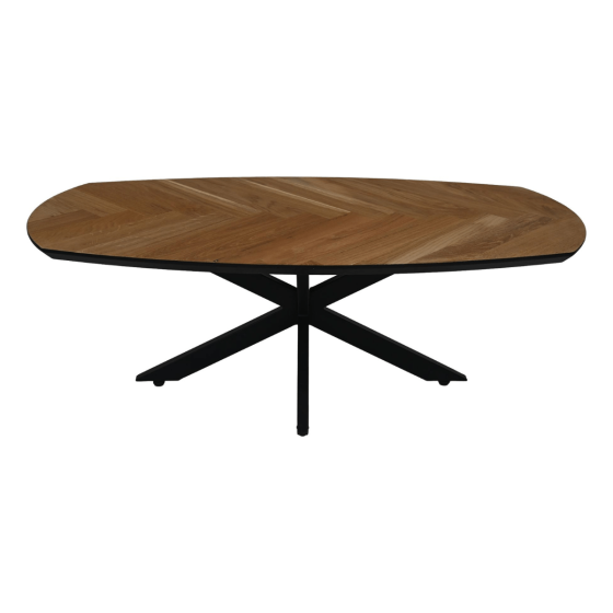 Danish ovale salontafel 120x60x43 eiken van het woonmerk HSM Collection