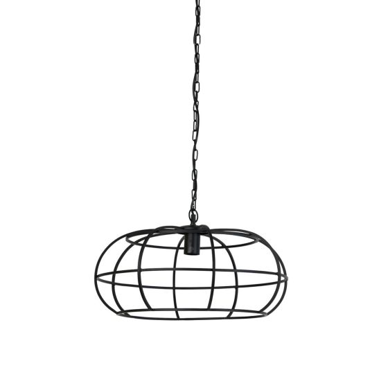 Imelda hanglamp Ø53x28 cm - mat zwart