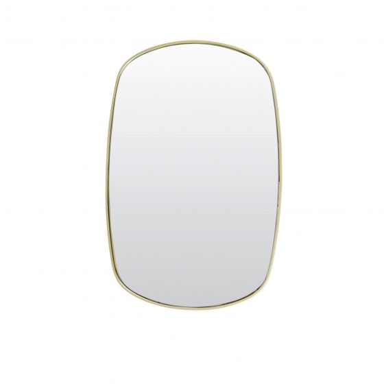Bralo spiegel 36x1,5x55 cm - helder glas+goud