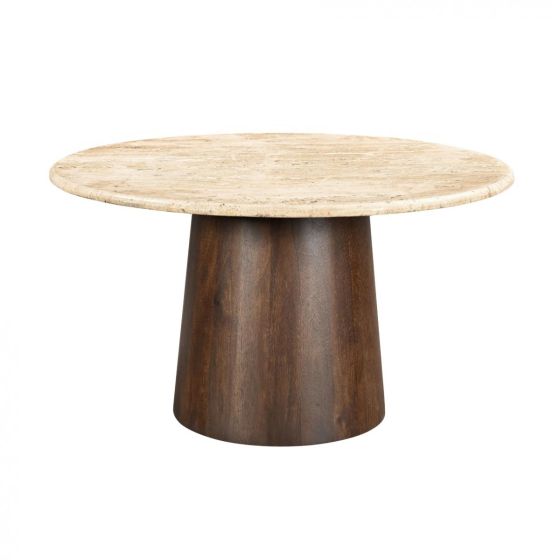 Valentino ronde eettafel - Ø130 cm - beige