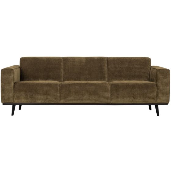 Statement 3-zits 230cm brede platte rib