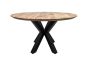 Zurich eettafel rond ø140x76 acaciahout naturel van het woonmerk HSM Collection