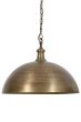 Demi hanglamp Ø70 cm ruw oud brons van het woonmerk Light & Living