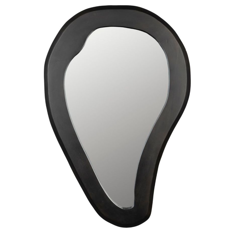 Dutchbone Aren spiegel - zwart hout L