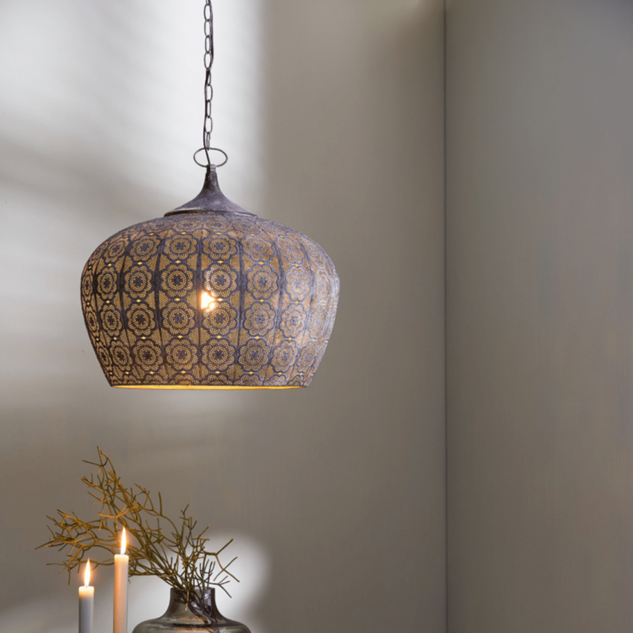 Emine hanglamp brons 51,5cm  van het woonmerk Light&Living