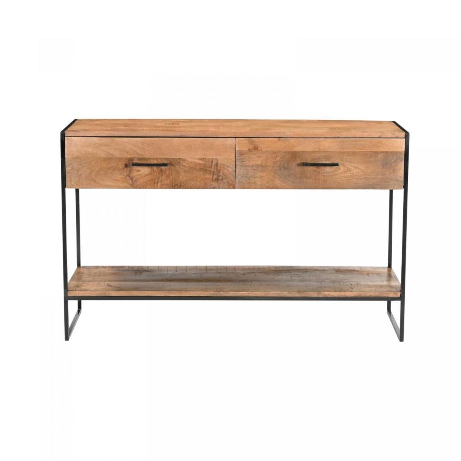 Livingfurn Elin dressoirs 120 cm mangohout - naturel