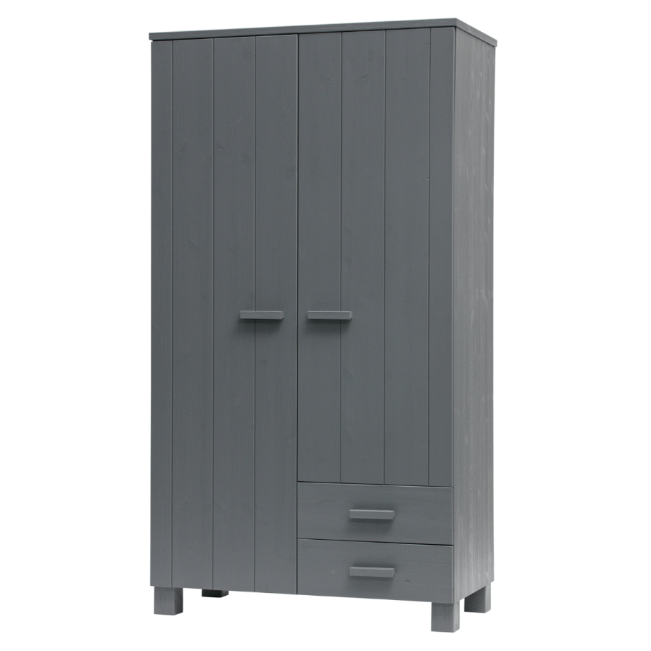 Dennis kast met laden grenen 202 cm van het woonmerk Woood