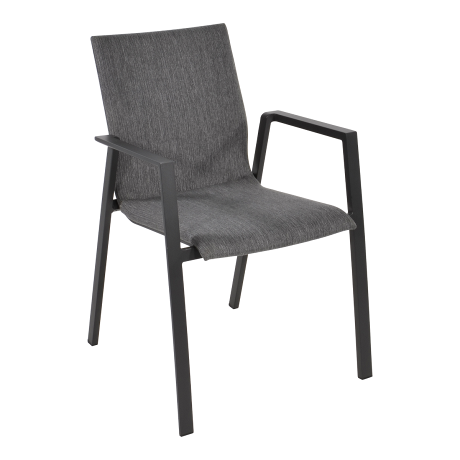 Stapelstoel Fardau nuance - zwart