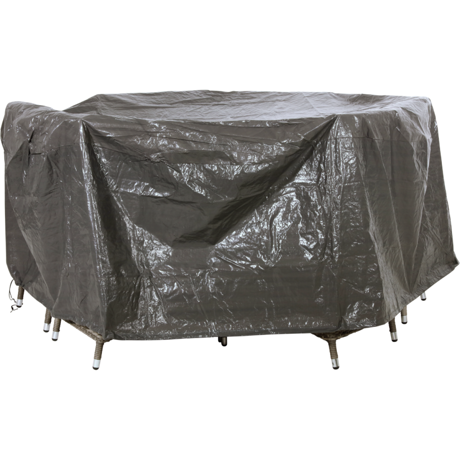 Beschermhoes zitgroep Ø250cm - grijs