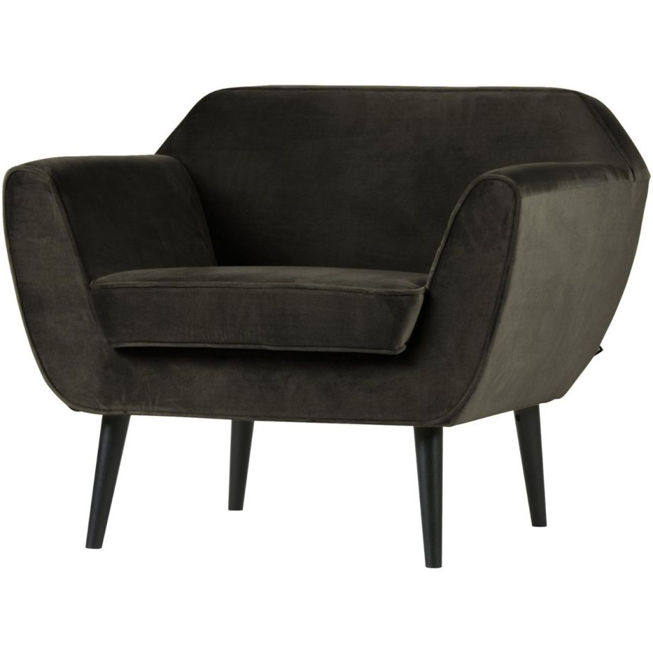 Woood Rocco fauteuil velvet
