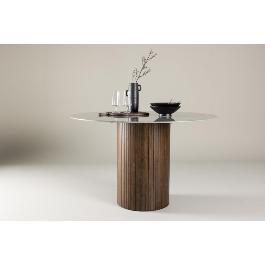 Svea Niko ronde eettafel - ø120 cm - marmer