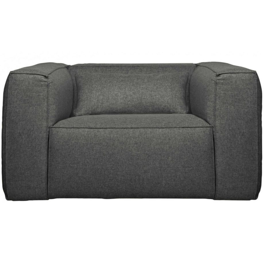 Woood Fauteuil Bean Incl. Kussen Gemeleerd