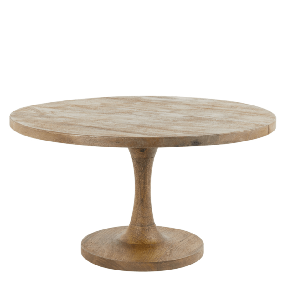 Salontafel Bicaba hout rond Ø70 cm van het woonmerk Light & Living