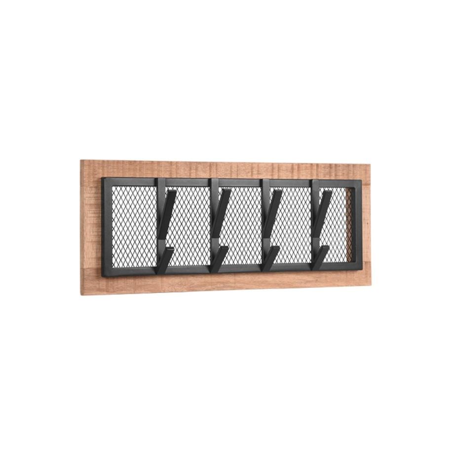 Label51 Kapstok Crude – zwart – mangohout