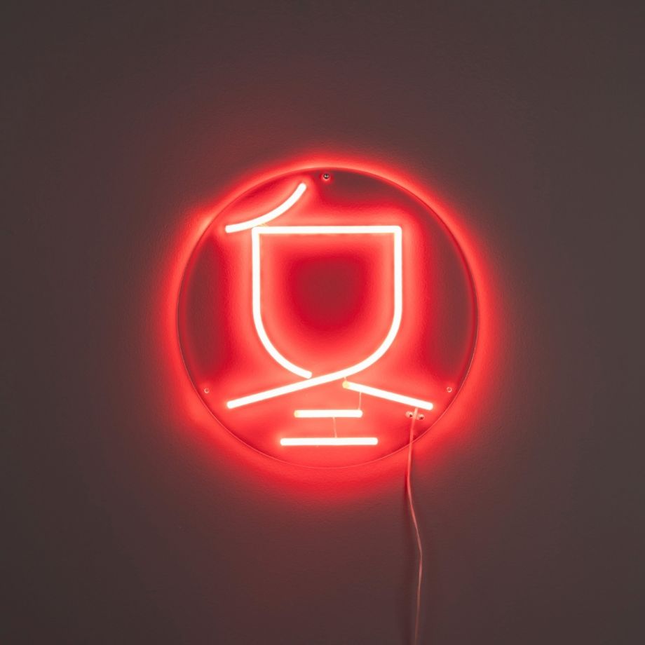 Dutchbone Sya neon wandlamp - winter