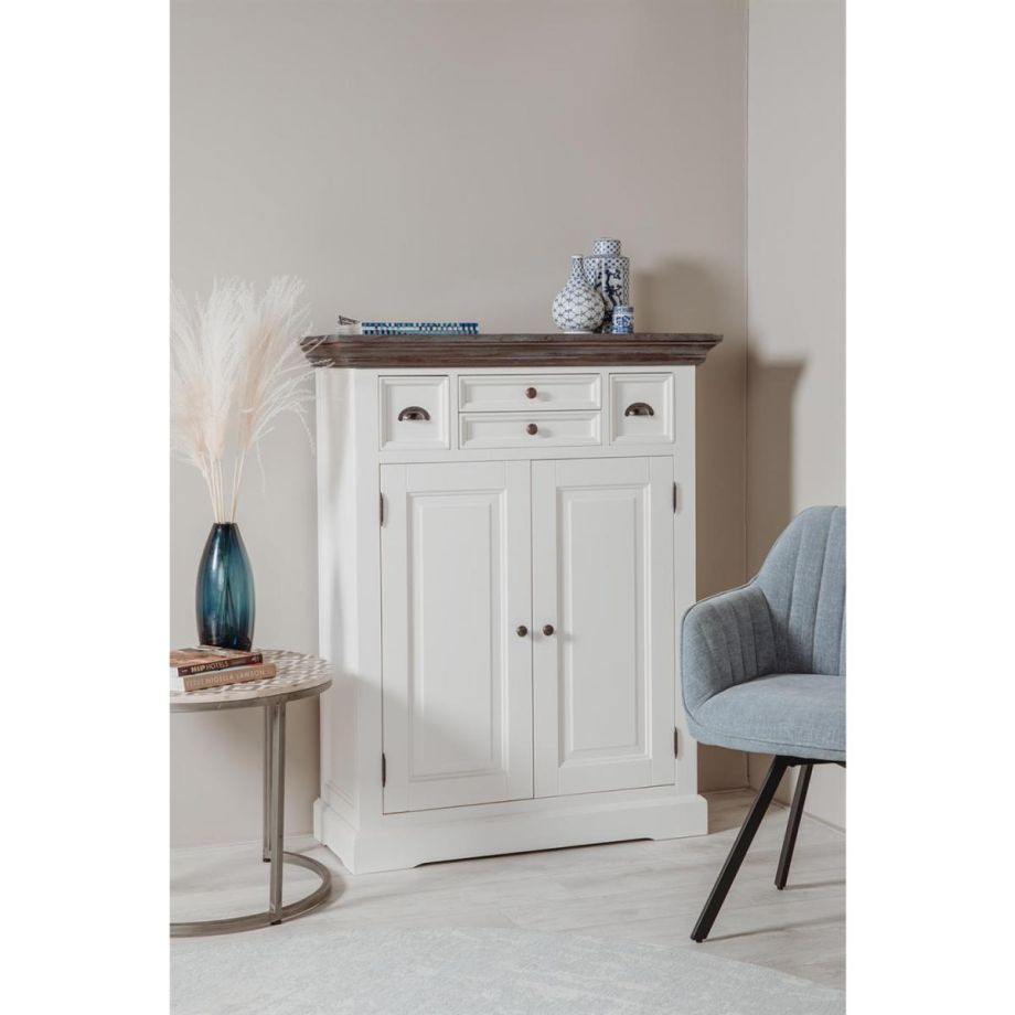 Tower Living Fleur meidenkast - 100 cm - wit