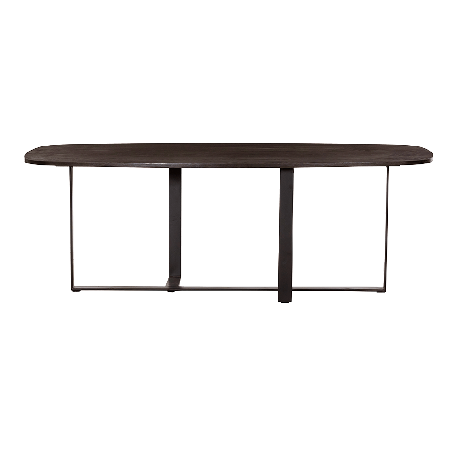 Tower Living Mincio eettafel - 180 cm - bruin