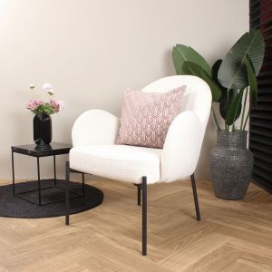 Elza fauteuil boucle